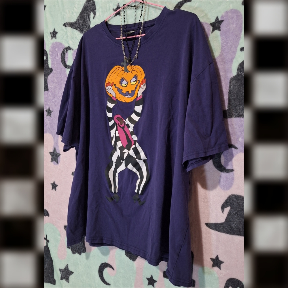 Beetlejuice x Cakeworthy Oversized Lounge Shirt